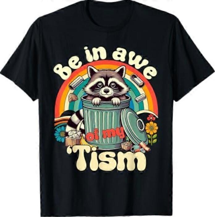 Cool Autism Pride Opossum Meme Tee for Fun & Style