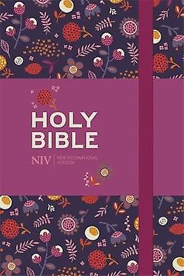 NIV Pocket Floral Notebook Bible