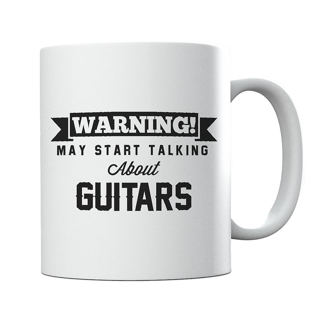 Warning May Start Talking About Guitars Mug