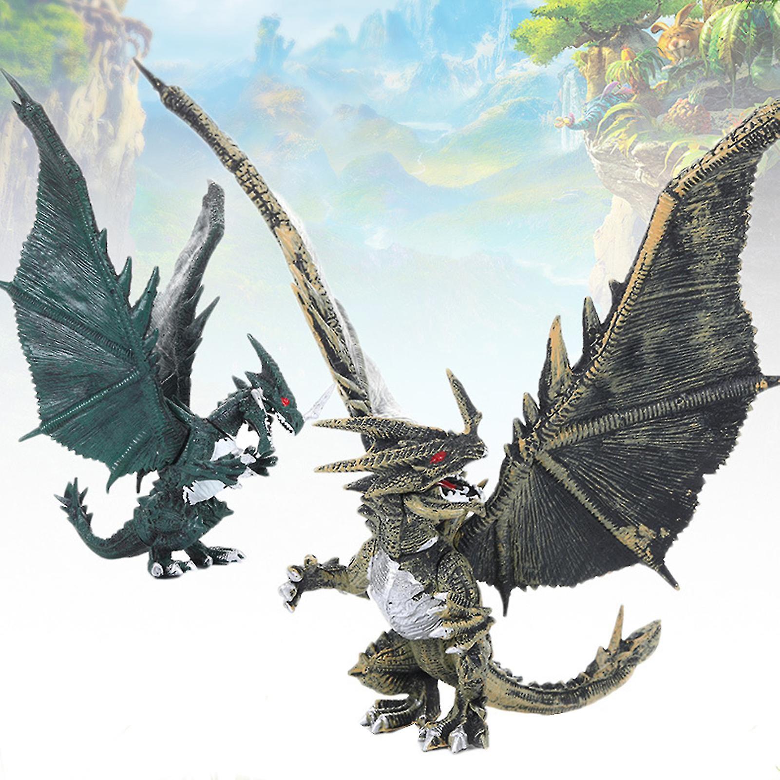 Simulering Plast Sement Dinosaur Flygende Drage Modell Barn Gave Ti..., image size:1601x1601