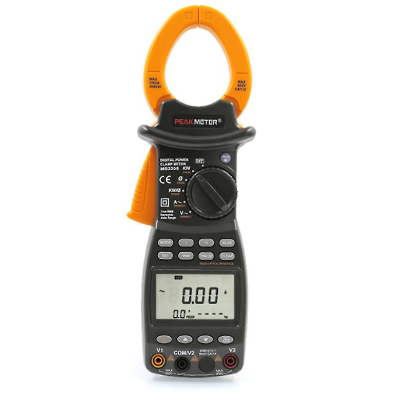 Ms2205 Intelligent Three-phase Clamp Type Harmonic Power Meter Active And Reactive Apparent Power Meter Measurement