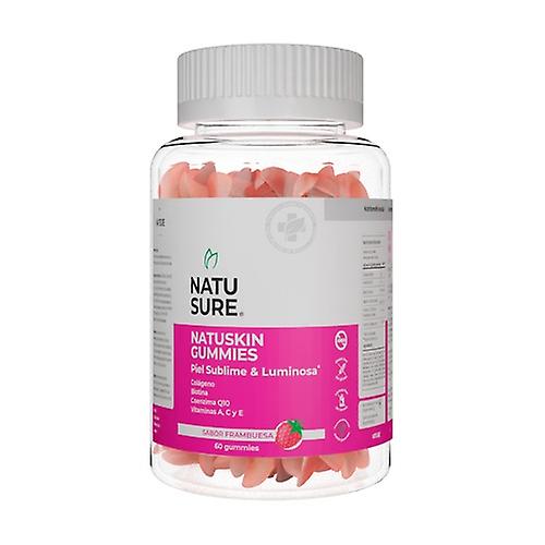 Natuskin Vitamin Gummies 60 Jelly beans (Raspberry)