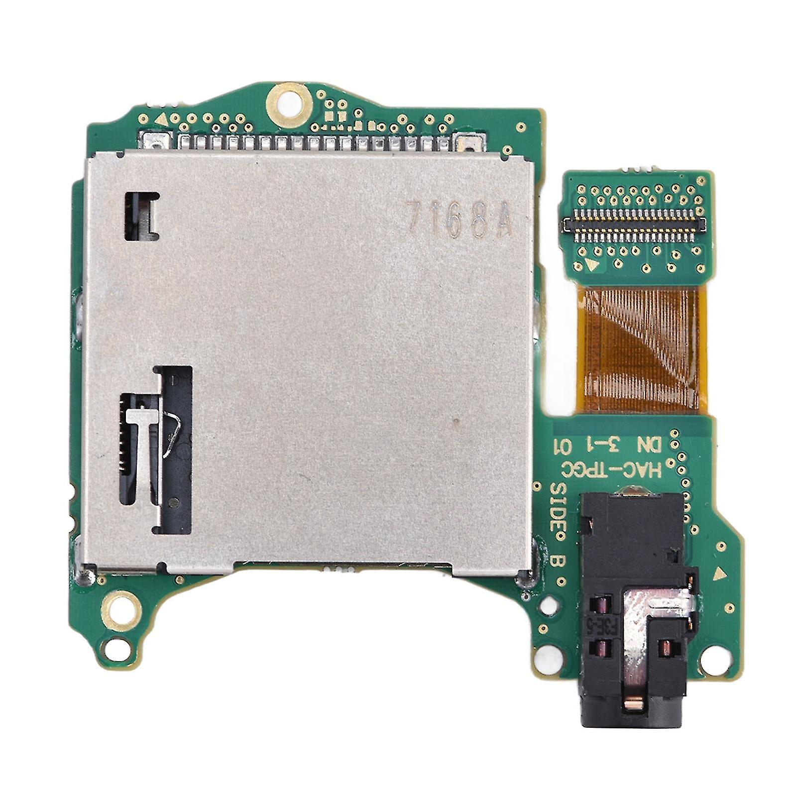 Game Cartridge Card Slot Replacement Headphone Jack Port Game Card Reader Slot For Switch