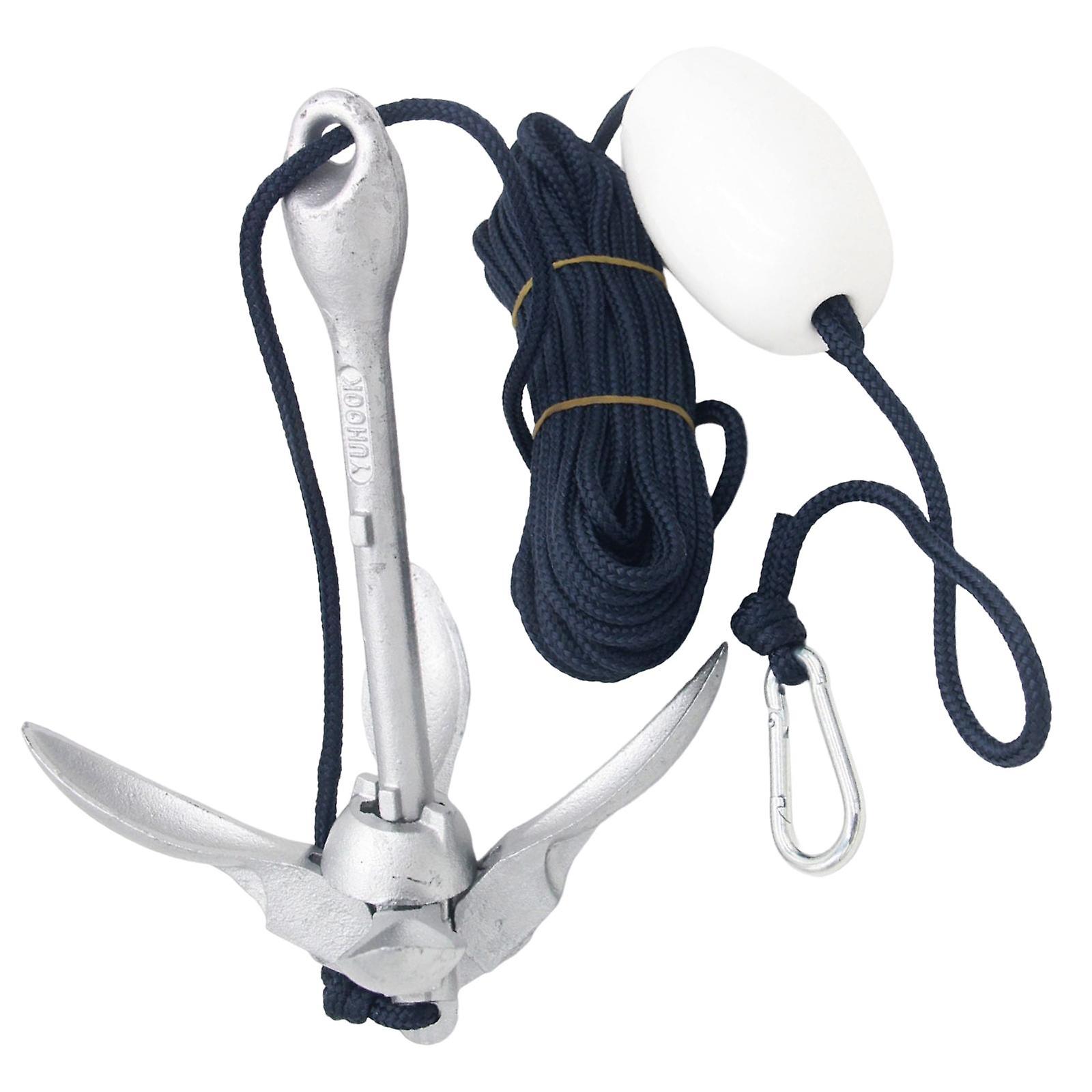 3.5lb Boat Anchor Folding Grapnel Anchor Easy Use Premium