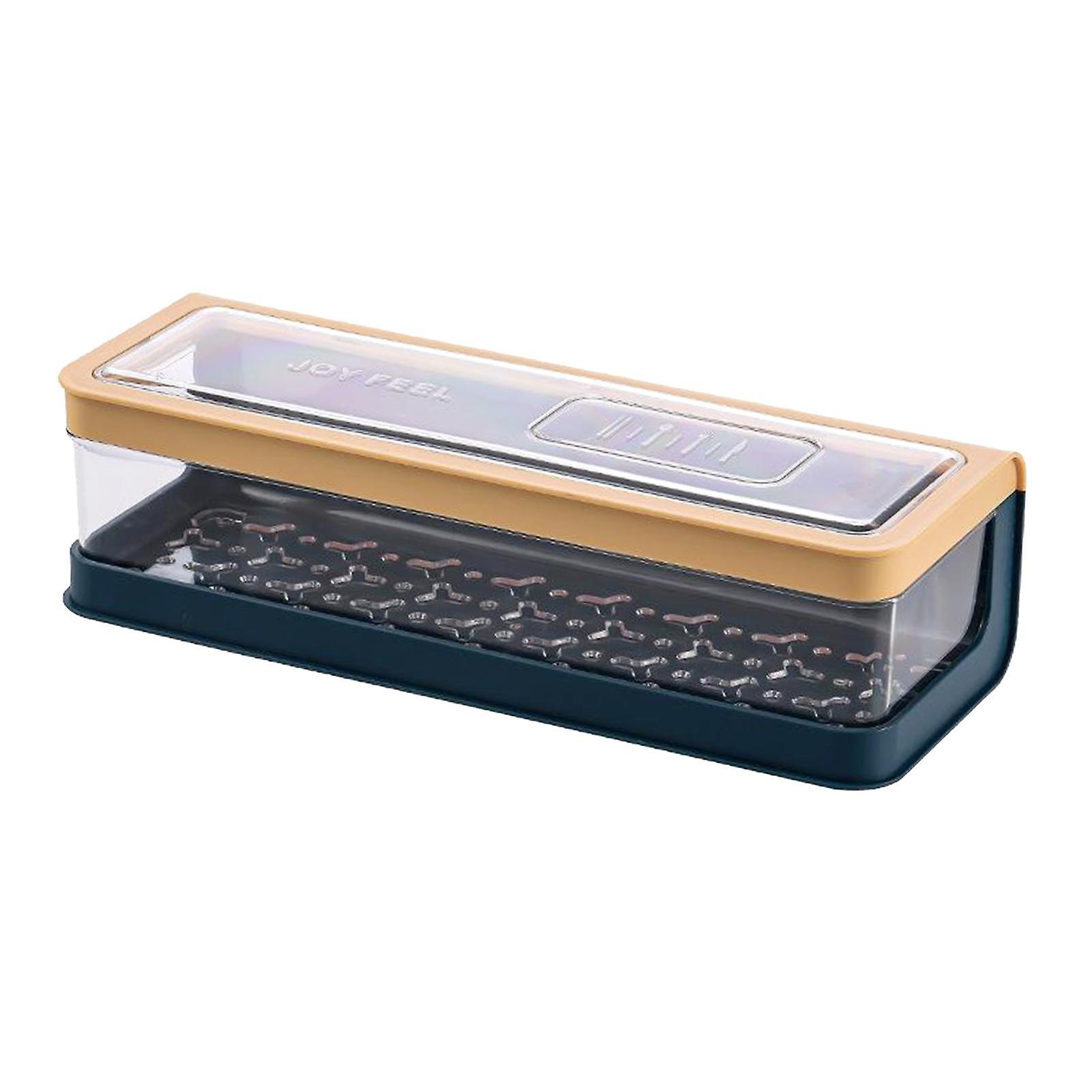 Spice Seasoning Box Jar Chopsticks Storage Organizer Chopsticks Box Blue