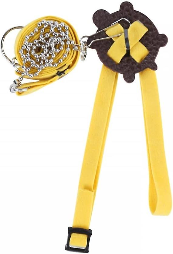 Turtle Harness Leash, Pet Tortoise Turtle Leather Harness Strap Chest Collar Adjustable Turtle Walking Lead Control Rope For Pet Tortoise Turtle Repti