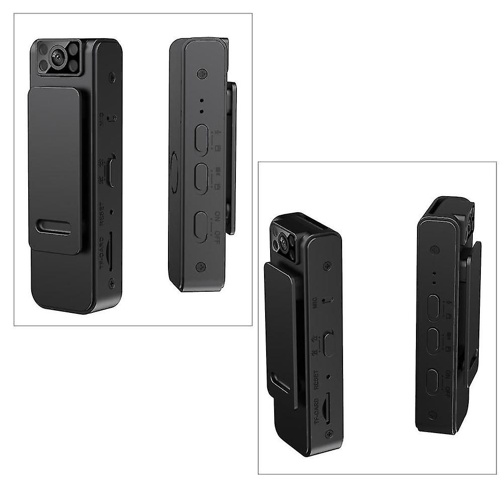 Hd 1080p Noise Reduction Camera, Convenient Back Clip Night Vision Recorder, Portable Wearable Video Recorder (wifi)