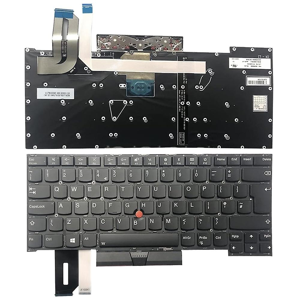 Πληκτρολόγιο Laptop Ηνωμένου Βασιλείου για Lenovo Thinkpad T490S 20NX 20NY