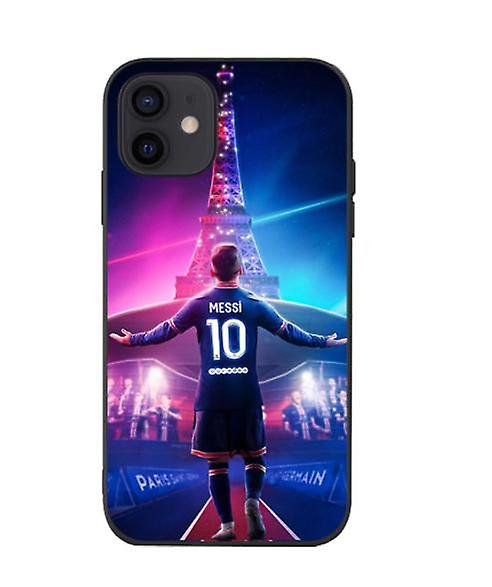Θήκη τηλεφώνου Iphone 12 13 14 Mini Pro Max, θήκη iPhone Football Star Messi 30# Mbappe 7#