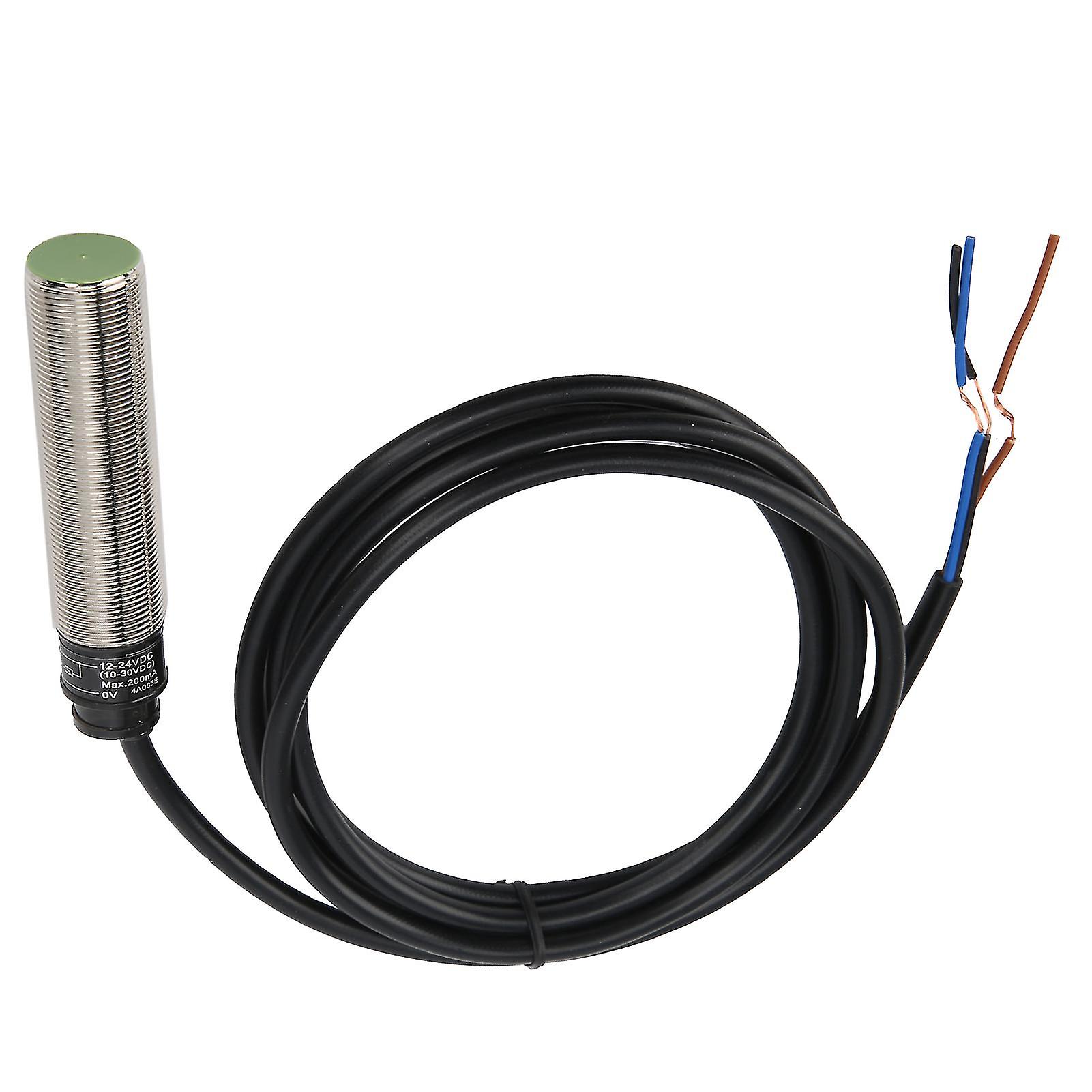 BERM Proximity Switch Cylindrical Shaped 3‑Wire NO Detection Sensor PRL18‑5DN 10‑30VDC
