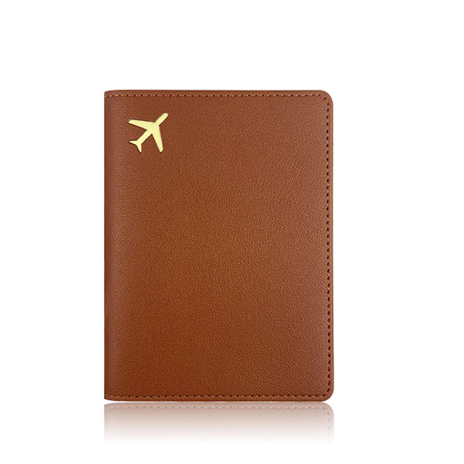 Simple Passport Card Wallet Multifunctional Driver's License Card Purse for Office