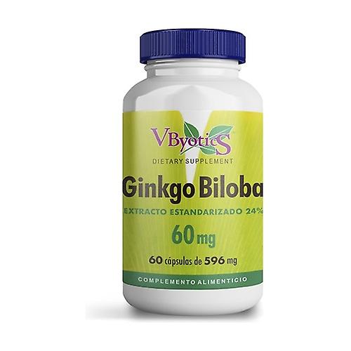 Ginkgo biloba 60 mg 60 capsules