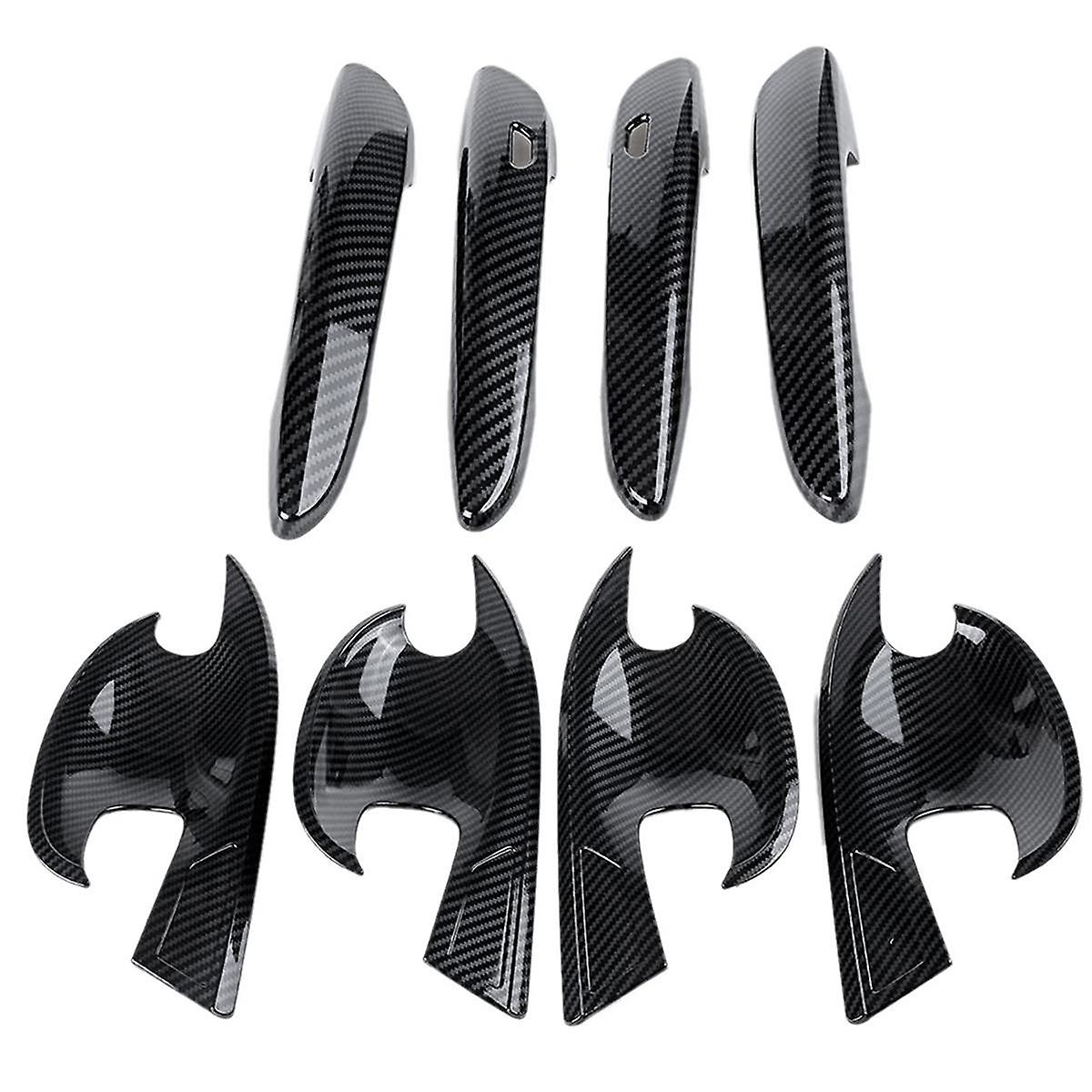 For CX30 -30 2020 2021 Carbon Fiber Car Door Handle Protective Protective and Door Handle Outer Bow