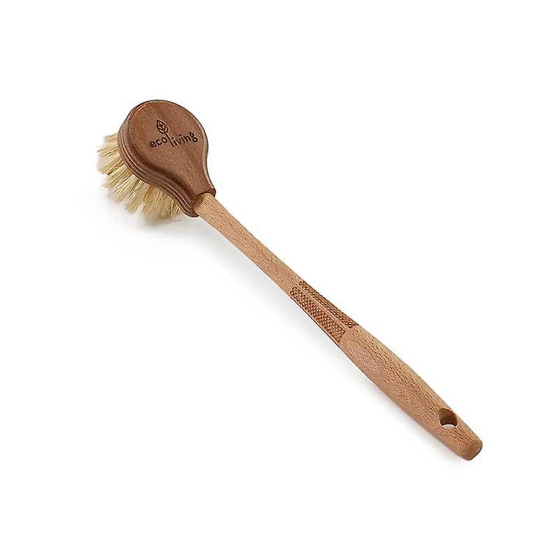Extra Long Handled Dish Brush With Replaceable Head