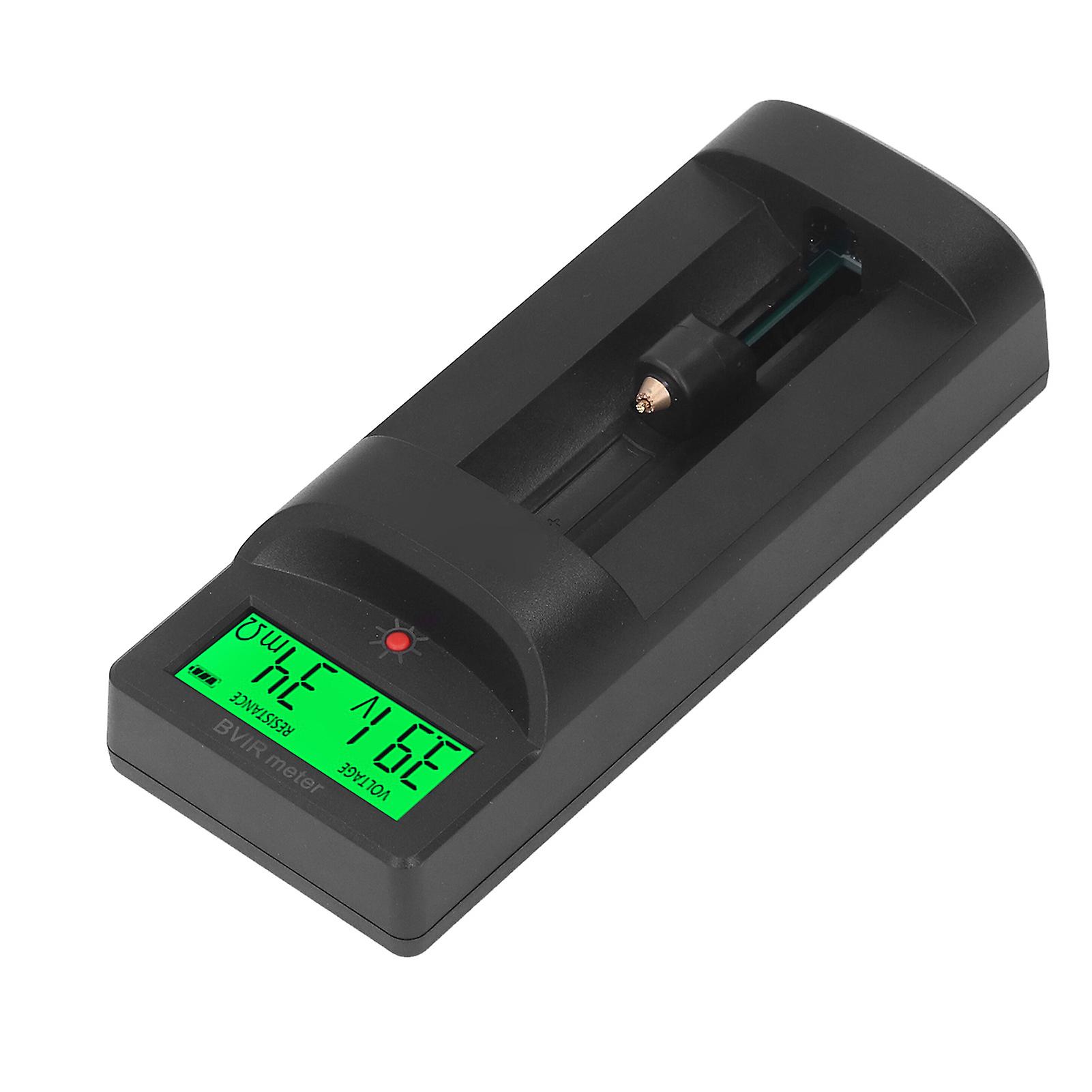 Peacefair Lithium Battery Voltage Tester LCD Display Internal Resistance Meter Built in Battery