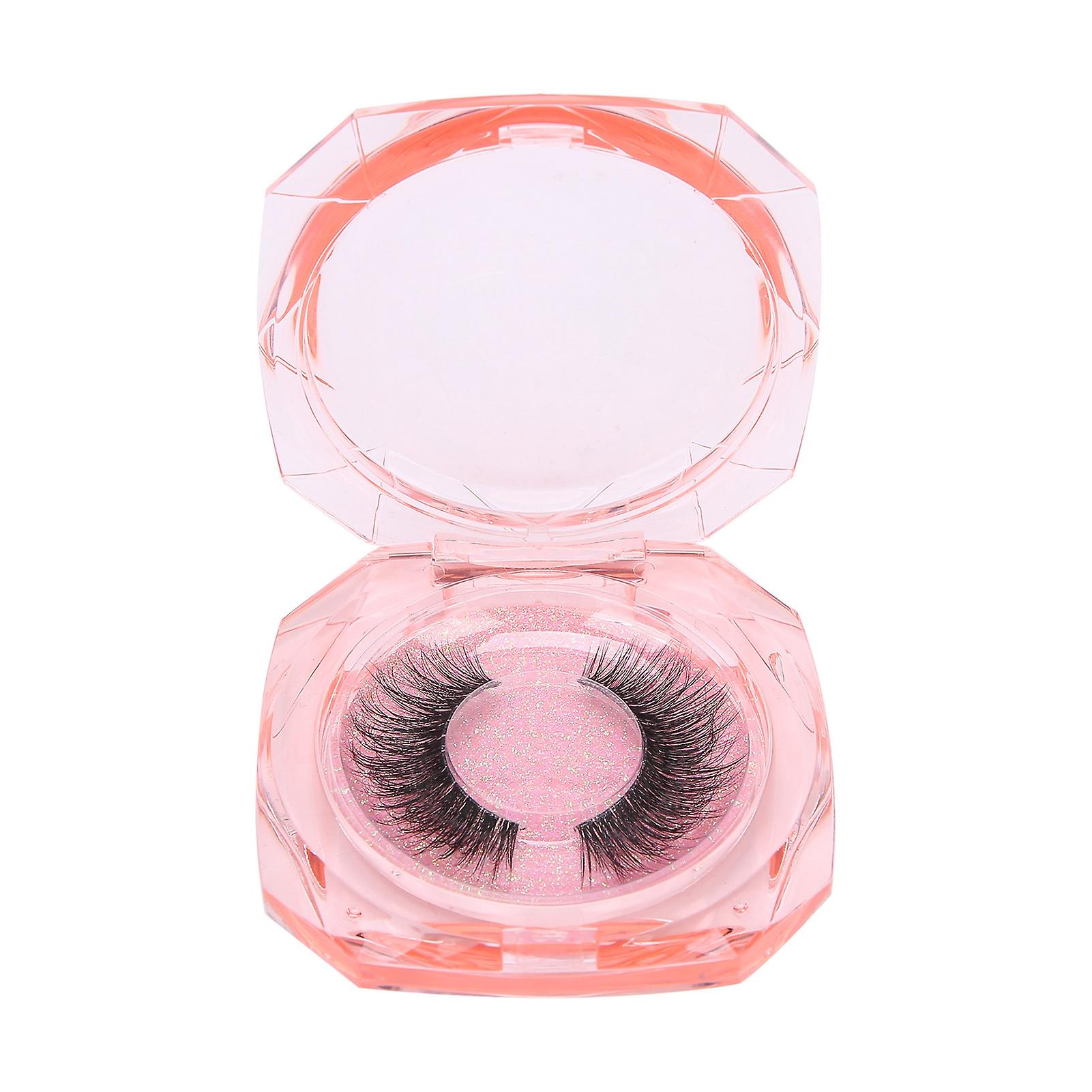 Professional Long Curly Dense False Eyelashes Makeup False Lashes with Storage Box