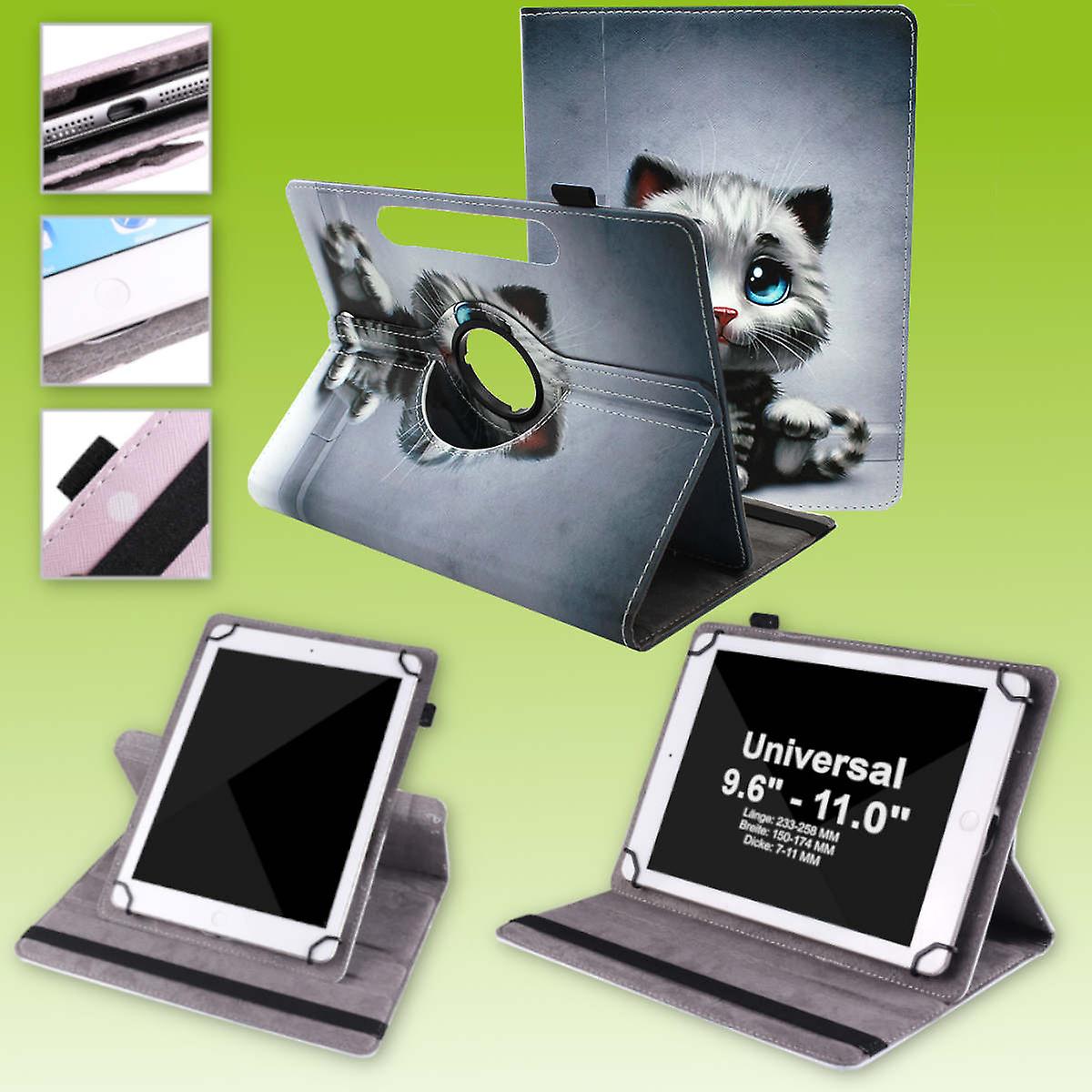 For Doogee T30 Ultra 11 Inch 360 Degree Uni Motif 10 Tablet Case Sleeve