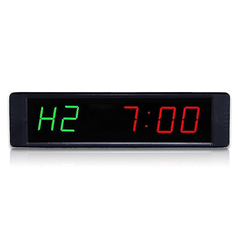 Gym Timer Workout Interval Gym Training Timer Clock Countdown Stopwatch(black)