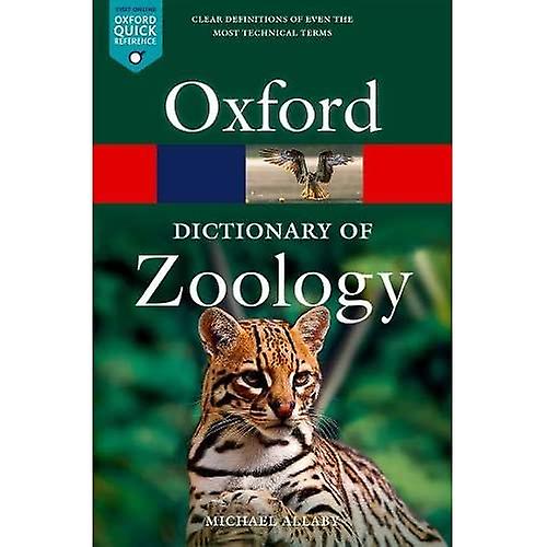 A Dictionary of Zoology (Oxford Quick Reference)