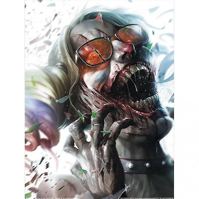 DC Comics Zombie Harley Quinn impression