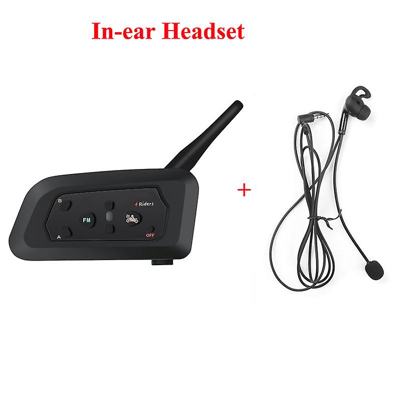 1200M 4 User to Talk at the Same Time Intercom Football Referee Headset Full Duplex Bluetooth Intercom V4C Intercom~11415