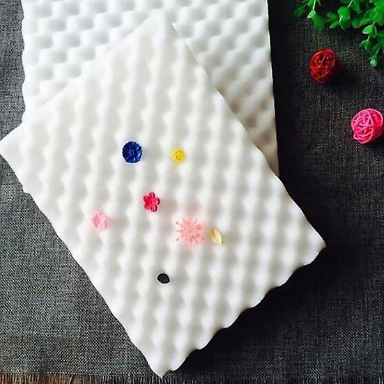 2Pcs Shaping Sponge Pad Wide Application Airing Eco-friendly Great Cake Fondant Sugar Flower Mat for Bakery