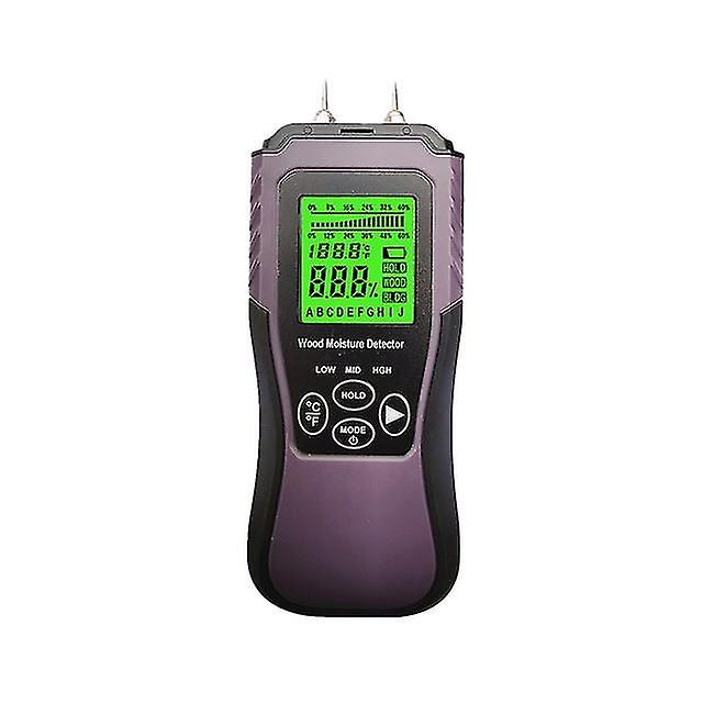 Wood Moisture Meter, 4 In 1 Digital Moisture Detector