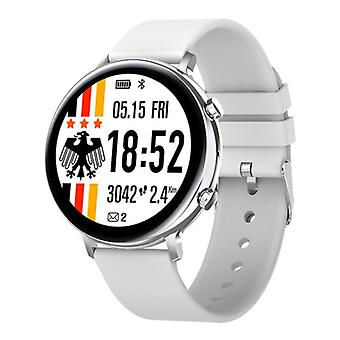 Sanlepus ECG Smartwatch - Silicone Strap Fitness Sport Activity Tracker Watch Android - White