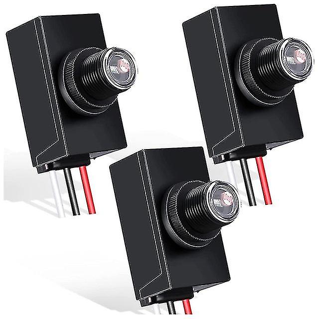 120V Ac Photoelectric Switch Photocell Light Dusk To Dawn Sensor For Outdoor Lighting Hardwired Post Eye Light Control
