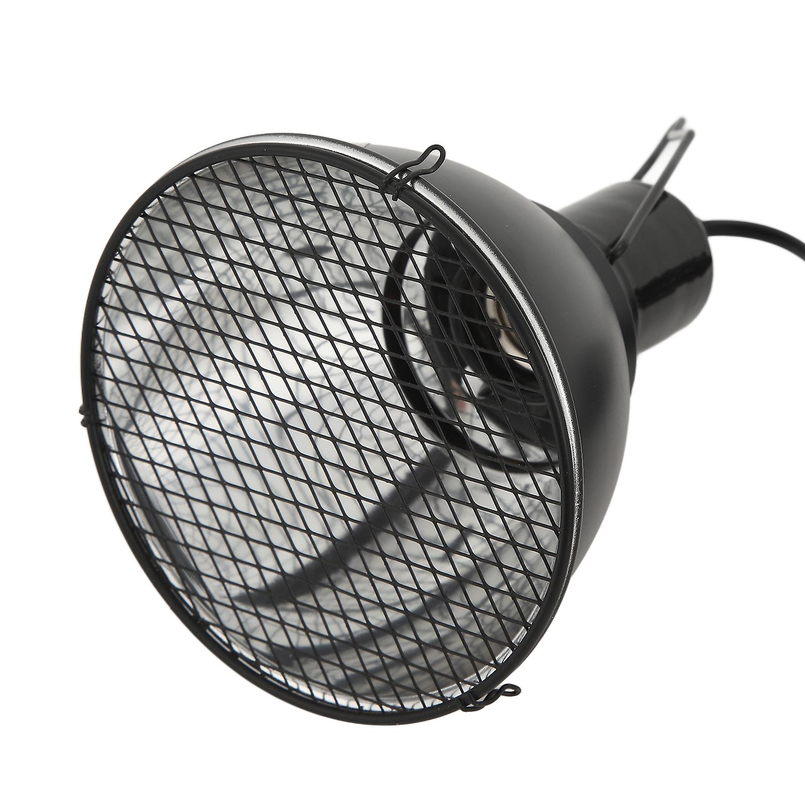 Reptile Light Fixture Simulation Lighting E27 Socket Reptile Lamp Fixture for UVA UVB Bulb Basking Heat Bulb EU Plug 250V