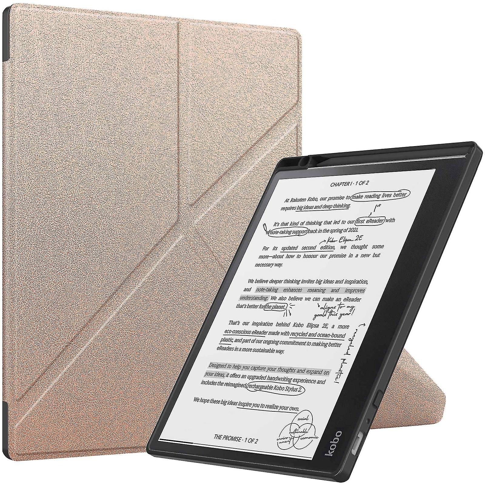 Leather Smart Tablet Case For Kobo Elipsa 2e-B6