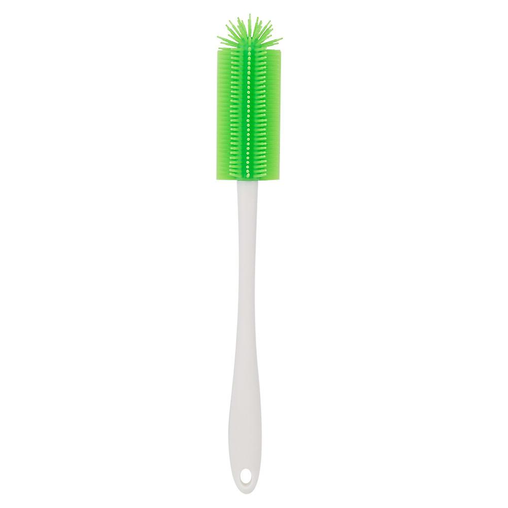 Multi-function Detachable Silicone Brush Bottle Brush Scrubbing with Ergonomic Grip