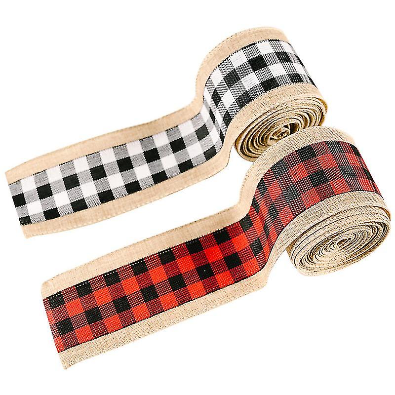 2pcs Xmas Decorative Ribbon