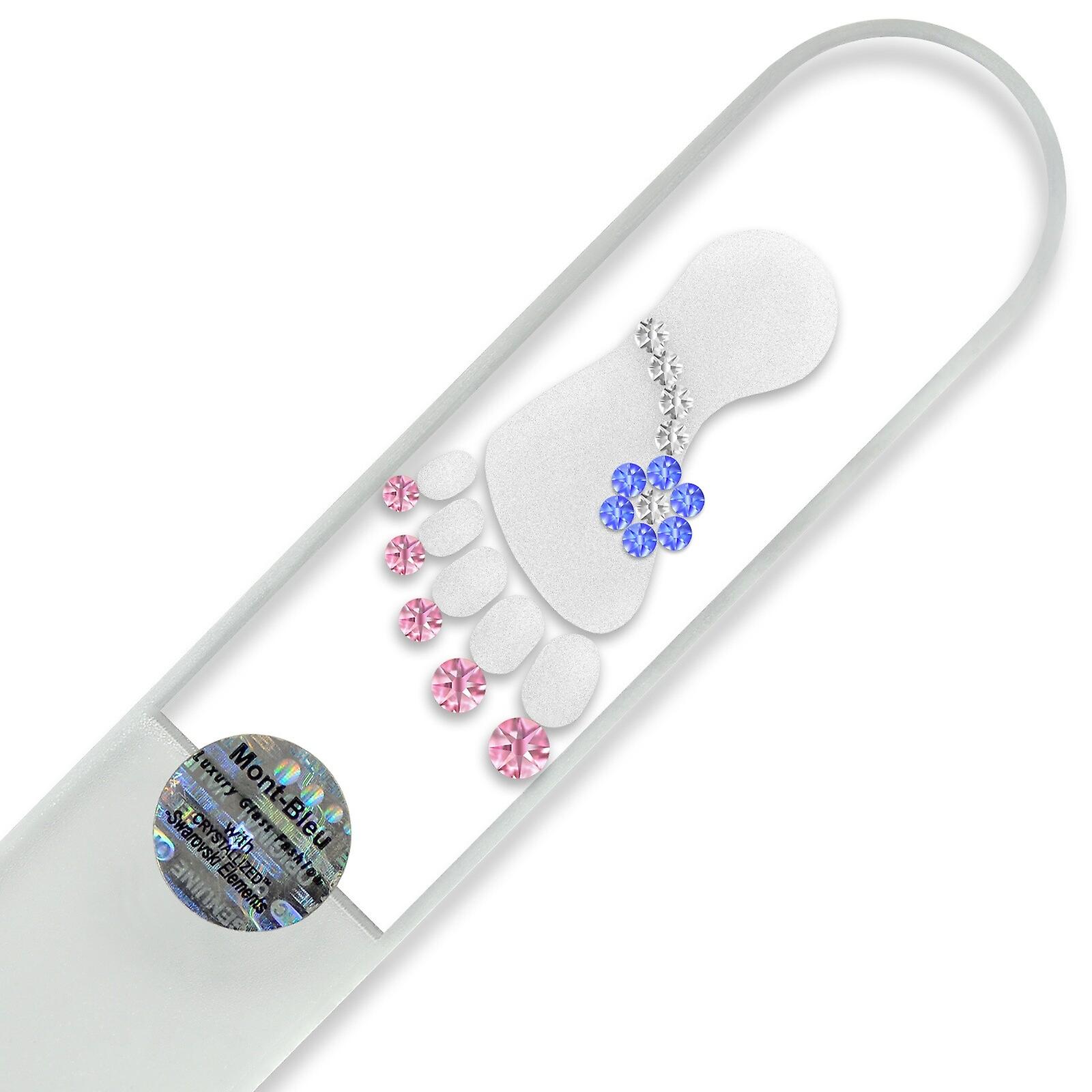 Stor Krystal Negle file fod 365-2 - Safir - Krystal