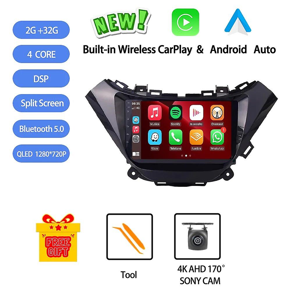 Android 13 For Chevrolet Malibu 2015-2018 Car Radio Stereo Multimedia Video Player Navigation Gps Wireless Carplay Head Unit