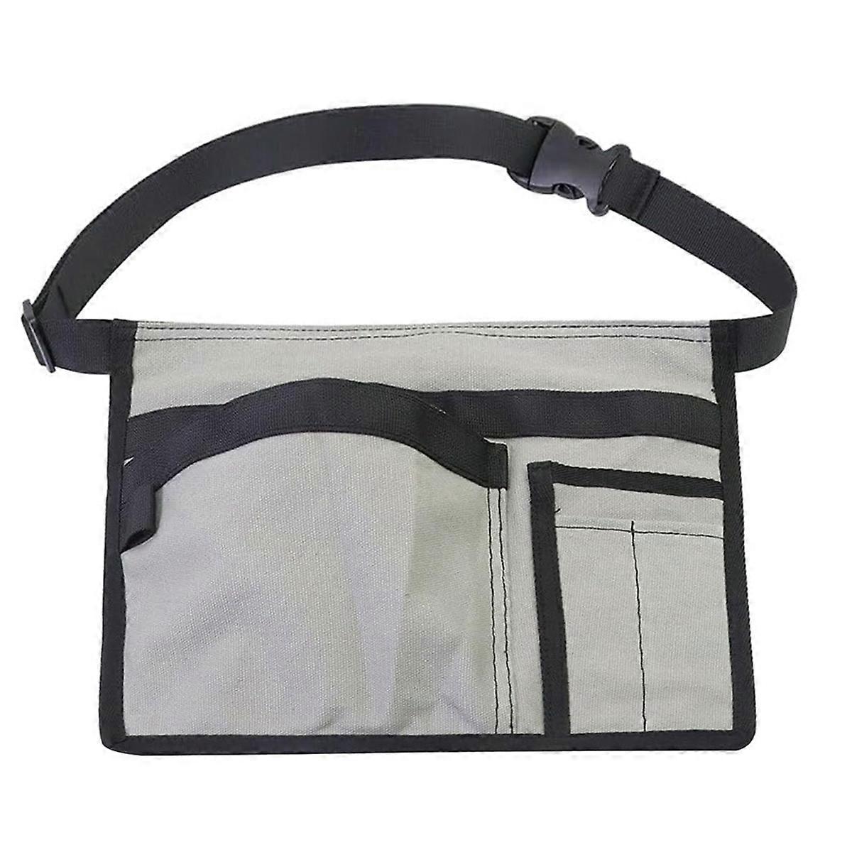 Tool Waist Bag Multi Pockets Single Side Garden Tool Belt Pouch for Workshop Storage Tools
