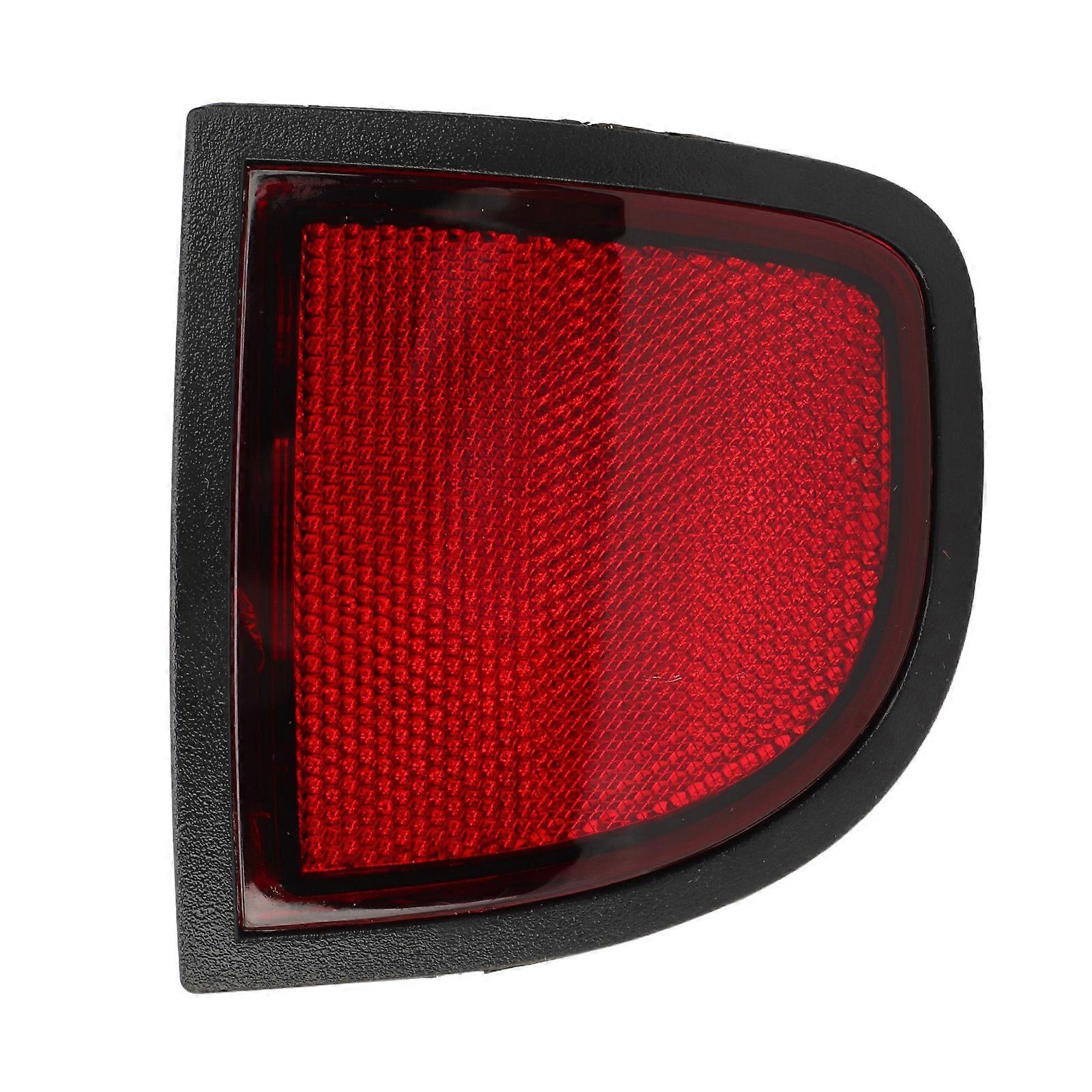 Rear Bumper Reflector Red Bumper Tail Side Reflector Panel Replacement for Mitsubishi L200 Triton ML MN 2005 to 2015 Right 8355A016 E2U912