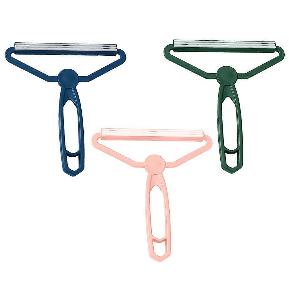 3pcs Clothing Hair Lint Removers Carpet Lint Shavers Lint Rollers Handheld Lint Removers Tools