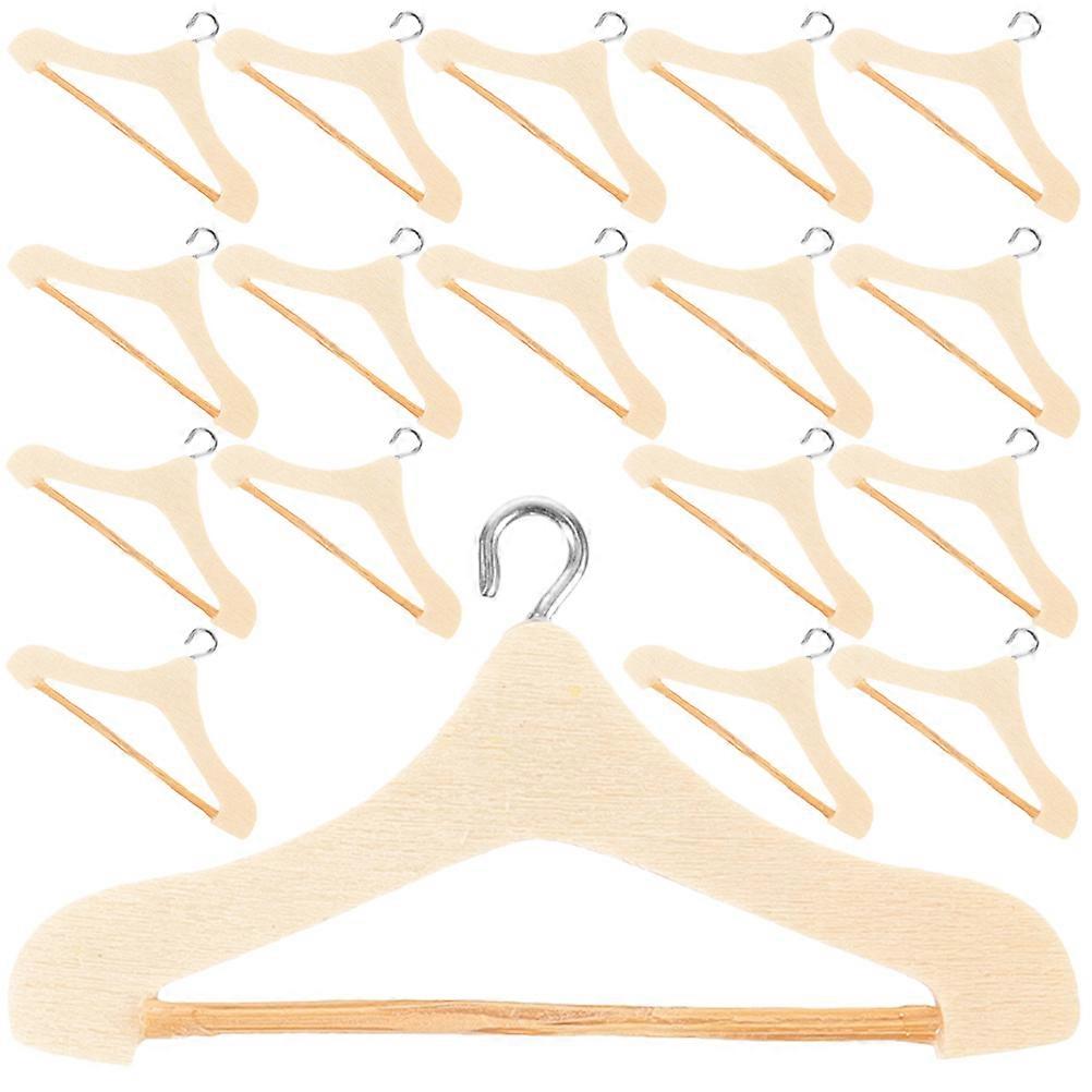 18st Dockhus Kläder Hängare Mini Hus Garderob Hängare Dockor Kläder Arrangör