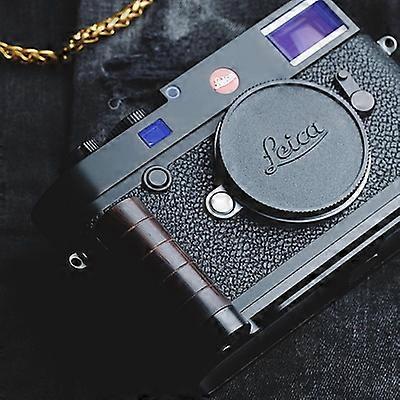 ل Leicam10 M10 الرقمية كامر الخشب الحبوب عمودي L نوع قوس ترايبود سريع الإصدار لوحة قاعدة قبضة مقبض