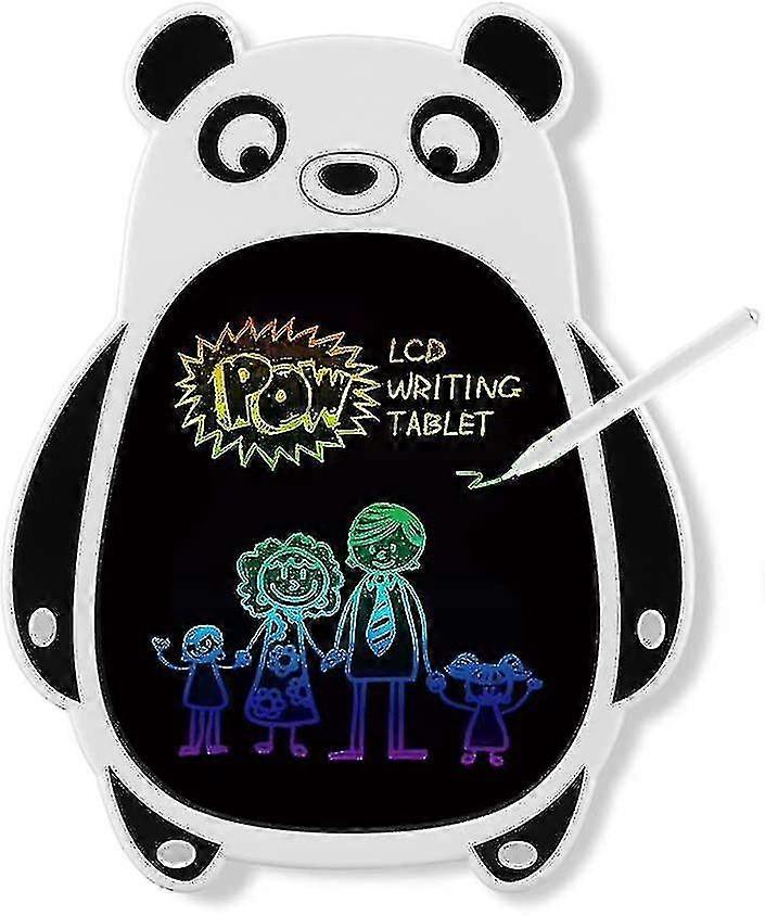Panda Electronic Color Drawing Board Is Suitable For Kids And Toddlers To Learn To Write And Doodle