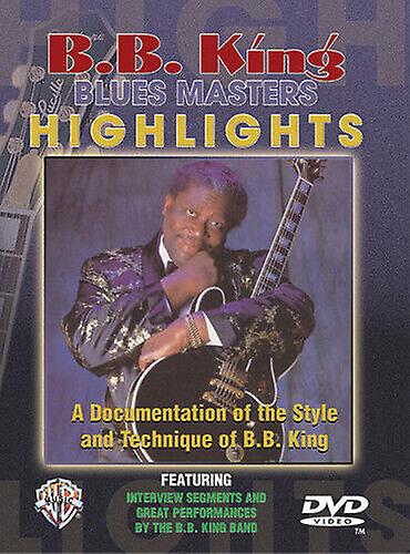 B.B. King Blues Master Highlights DVD (2002) cert PG - Region 2
