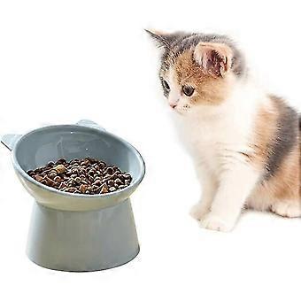 Cat Bowl Hundebolle hevet Katteskål, Katt Anti Vomit Bowl, Sklisikker mat og vann