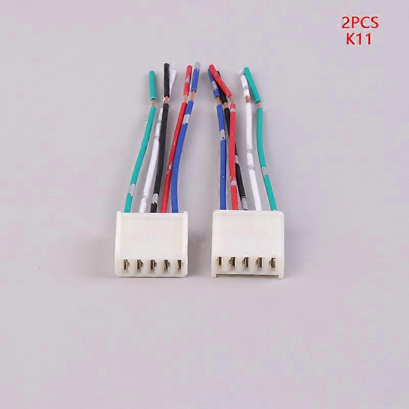 2Pcs Socket 5 Pin Car Window Switches Controller Control Adapter Plug Holder Connector