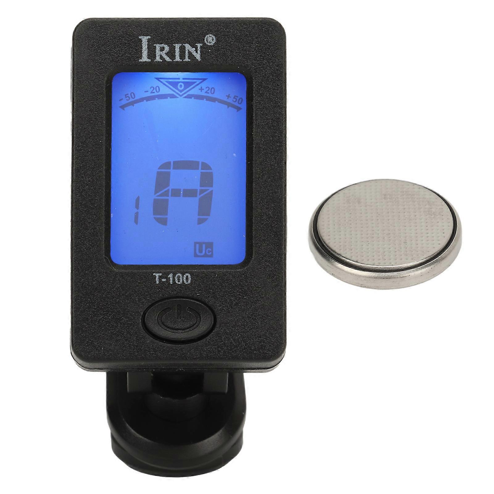Guitar Tuner Clip On Multi Function High Accuracy Black Tuner for Violin Bass Ukulele