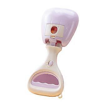 Dog Stool Scooper With Waste Bag Pets Supplies For Outside Dog Walking Purple