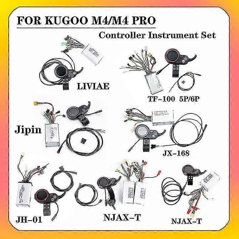 Electric Scooter Controller + Instrument Display Tf-100 Njax-t Jx-168 Liviae Jh01 Various Types Of Supporting Parts
