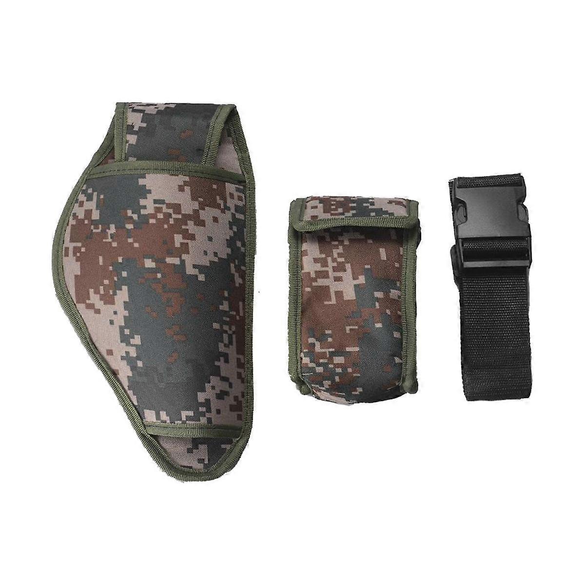 3Pcs Camouflage Tool Purse Set Garden Scissors Electric Pruning Shears Gardening Electric Scissors