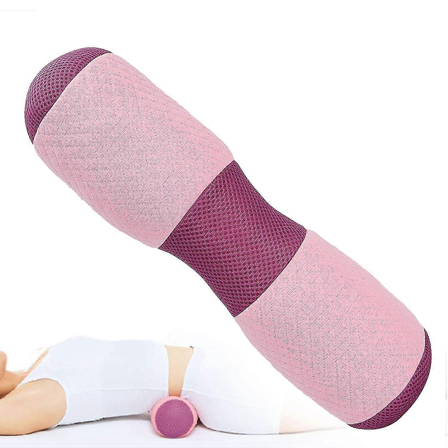 ヨガボルスター枕 ヨガウエスト枕 腰椎骨 骨盤矯正ボルスタークッション メモリーフォームブロック