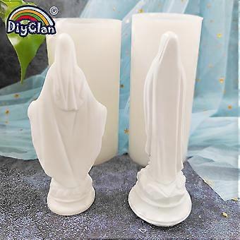 Stampo in silicone per sapone fai da te con scritta Mother Hug Kid, per fai da te, decorazioni per la casa, madre che tiene il bambino, stampi per argilla siliconica per artigianato
